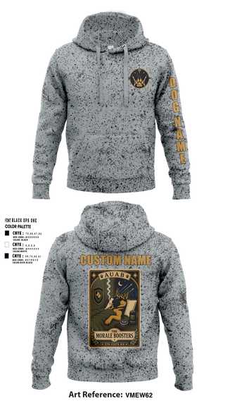 Hoodie, 633 SFS K9, Air Force, Teamtime, Team time, sublimation, custom sports apparel, team uniforms, spirit wear, spiritwear, sports uniforms, custom shirts, team store, custom team store, fundraiser sports, apparel fundraiser