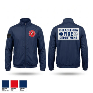 Windbreaker, Engine 10/Ladder 11/Battalion 1, Fire Department, Teamtime, Team time, sublimation, custom sports apparel, team uniforms, spirit wear, spiritwear, sports uniforms, custom shirts, team store, custom team store, fundraiser sports, apparel fundraiser