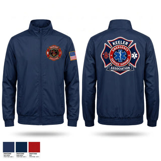 Windbreaker, KEELER EMERGENCY SERVICES SUPPORT ASSOCIATION, Fire Department, Teamtime, Team time, sublimation, custom sports apparel, team uniforms, spirit wear, spiritwear, sports uniforms, custom shirts, team store, custom team store, fundraiser sports, apparel fundraiser