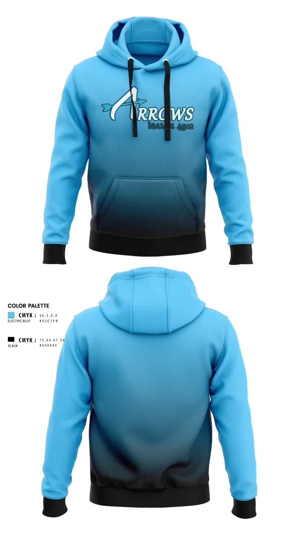Hoodie, Arrows, Softball, Teamtime, Team time, sublimation, custom sports apparel, team uniforms, spirit wear, spiritwear, sports uniforms, custom shirts, team store, custom team store, fundraiser sports, apparel fundraiser