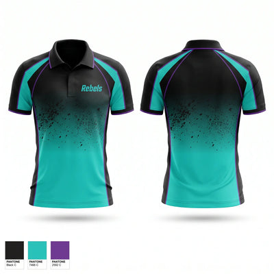 Rebels Short Sleeve Performance Polo - 1