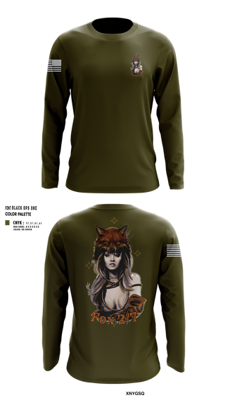Long Sleeve Performance Shirt, Fox 2/7, Marines, Teamtime, Team time, sublimation, custom sports apparel, team uniforms, spirit wear, spiritwear, sports uniforms, custom shirts, team store, custom team store, fundraiser sports, apparel fundraiser