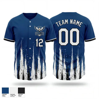 Full Button Baseball Jersey, Old Orchard Beach High School Baseball, Baseball, Teamtime, Team time, sublimation, custom sports apparel, team uniforms, spirit wear, spiritwear, sports uniforms, custom shirts, team store, custom team store, fundraiser sports, apparel fundraiser