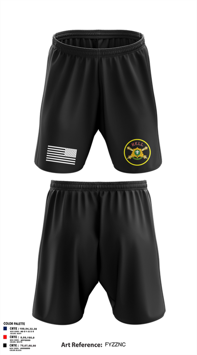 Fire’s Squadron 2nd SCR 49702477 Athletic Shorts With Pockets - 3