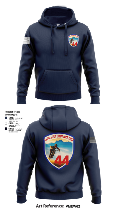 Civil Disturbance Unit 55553252 Hoodie - 102