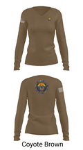 Honolulu MEPS 89741842 Women's Long Sleeve V-neck Shirt - 16