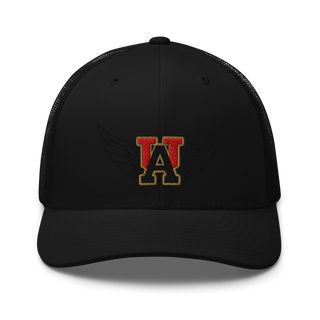 Angels Retro Trucker Hat | Yupoong 6606