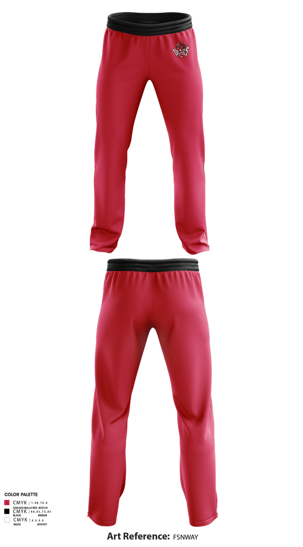 Sweatpants, Red Springs Red Devils, Women's Basketball, Teamtime, Team time, sublimation, custom sports apparel, team uniforms, spirit wear, spiritwear, sports uniforms, custom shirts, team store, custom team store, fundraiser sports, apparel fundraiser