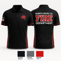North Hood County Volunteer Fire Department 63771808 Short Sleeve Performance Polo - 1