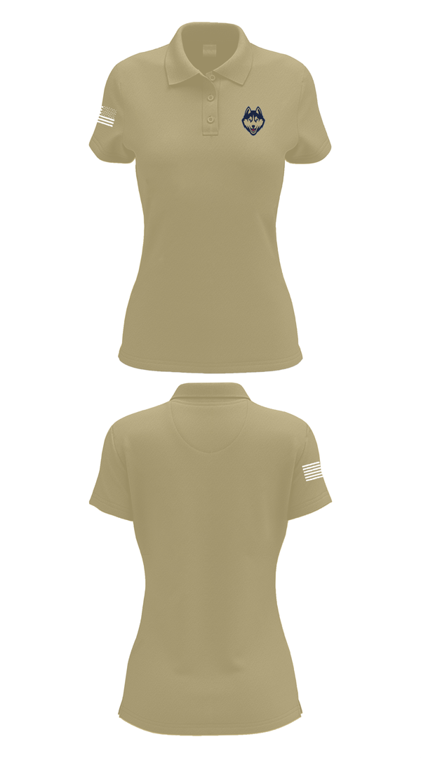 Womens Short Sleeve Performance Polo, UConn Women’s Soccer, Women's Soccer, Teamtime, Team time, sublimation, custom sports apparel, team uniforms, spirit wear, spiritwear, sports uniforms, custom shirts, team store, custom team store, fundraiser sports, apparel fundraiser