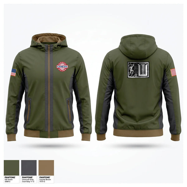 Windbreaker, Genesis Health Clubs, , Teamtime, Team time, sublimation, custom sports apparel, team uniforms, spirit wear, spiritwear, sports uniforms, custom shirts, team store, custom team store, fundraiser sports, apparel fundraiser