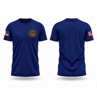 Short Sleeve Performance Shirt, Norma-Alliance Vol. Fire & Rescue, Fire Department, Teamtime, Team time, sublimation, custom sports apparel, team uniforms, spirit wear, spiritwear, sports uniforms, custom shirts, team store, custom team store, fundraiser sports, apparel fundraiser