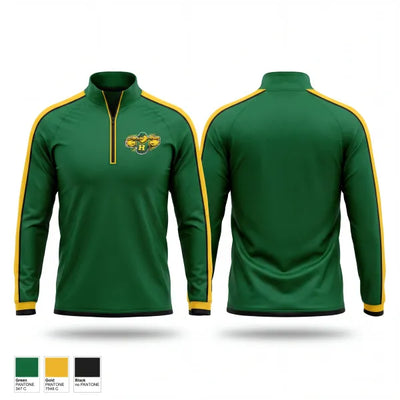 Hillsdale Hawks 61777927 Quarter Zip Jacket - 1