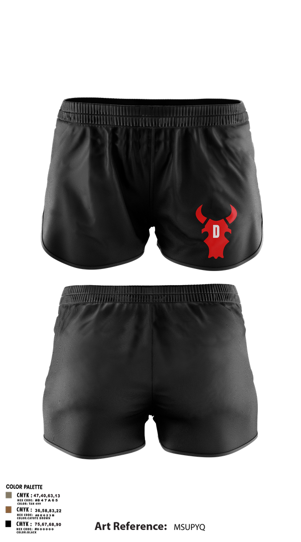 Ranger Panties, D Co 1-133 IN, , Teamtime, Team time, sublimation, custom sports apparel, team uniforms, spirit wear, spiritwear, sports uniforms, custom shirts, team store, custom team store, fundraiser sports, apparel fundraiser