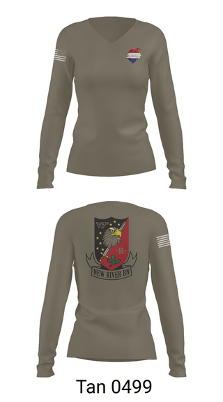 Womens Long Sleeve Vneck Shirt, NRB, Army, Teamtime, Team time, sublimation, custom sports apparel, team uniforms, spirit wear, spiritwear, sports uniforms, custom shirts, team store, custom team store, fundraiser sports, apparel fundraiser