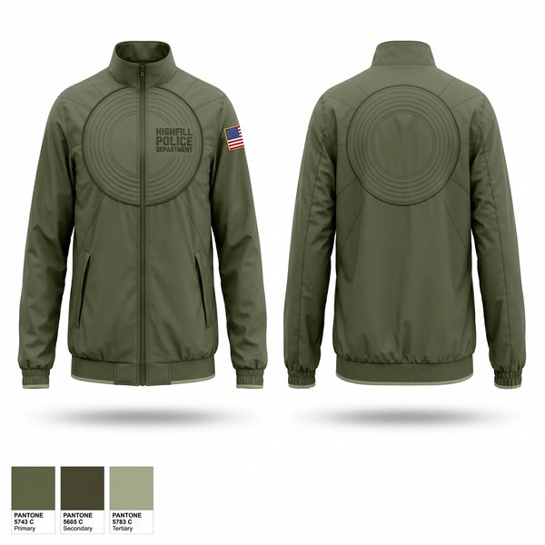 Windbreaker, Highfill Police Department, Police, Teamtime, Team time, sublimation, custom sports apparel, team uniforms, spirit wear, spiritwear, sports uniforms, custom shirts, team store, custom team store, fundraiser sports, apparel fundraiser