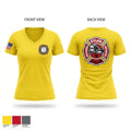 Tyler fire Women's Short Sleeve V-neck Shirt - 1