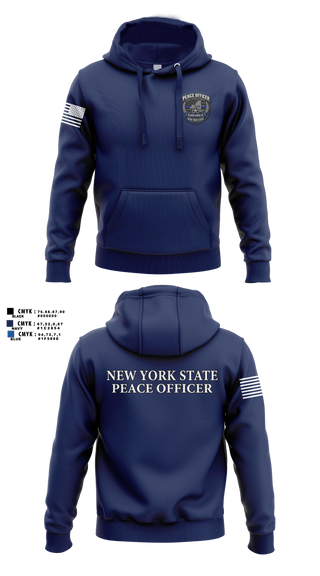 Hoodie, NY State Peace Officer Class 2026-11, Police, Teamtime, Team time, sublimation, custom sports apparel, team uniforms, spirit wear, spiritwear, sports uniforms, custom shirts, team store, custom team store, fundraiser sports, apparel fundraiser