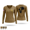 ACJ2X Women's Long Sleeve V-neck Shirt - 1