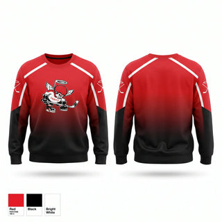 Crew Neck Sweatshirt, Tri County Saints, Ice Hockey, Teamtime, Team time, sublimation, custom sports apparel, team uniforms, spirit wear, spiritwear, sports uniforms, custom shirts, team store, custom team store, fundraiser sports, apparel fundraiser
