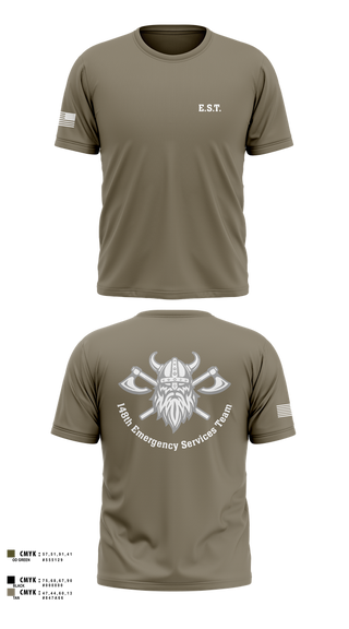 Short Sleeve Performance Shirt, 148th E.S.T., Police, Teamtime, Team time, sublimation, custom sports apparel, team uniforms, spirit wear, spiritwear, sports uniforms, custom shirts, team store, custom team store, fundraiser sports, apparel fundraiser