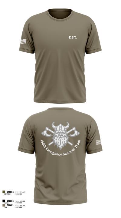 148th E.S.T. 42983044 Short Sleeve Performance Shirt - 3