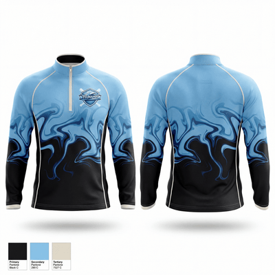 The Tsunamis 40979007 Quarter Zip Jacket - 1