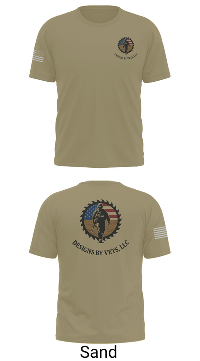 Designs By Vets 85600951 Short Sleeve Performance Shirt - 96