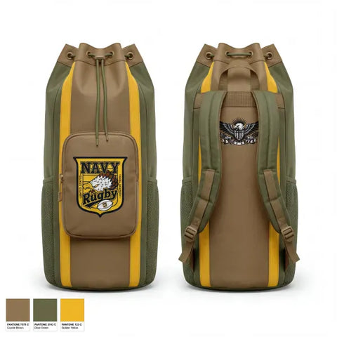 Gear Bag, Navy Rugby, Navy, Teamtime, Team time, sublimation, custom sports apparel, team uniforms, spirit wear, spiritwear, sports uniforms, custom shirts, team store, custom team store, fundraiser sports, apparel fundraiser