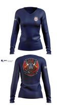 LFD Women's Long Sleeve V-neck Shirt - 100