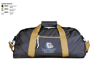 Duffle Bag, CARTERET BULLDOGS, , Teamtime, Team time, sublimation, custom sports apparel, team uniforms, spirit wear, spiritwear, sports uniforms, custom shirts, team store, custom team store, fundraiser sports, apparel fundraiser