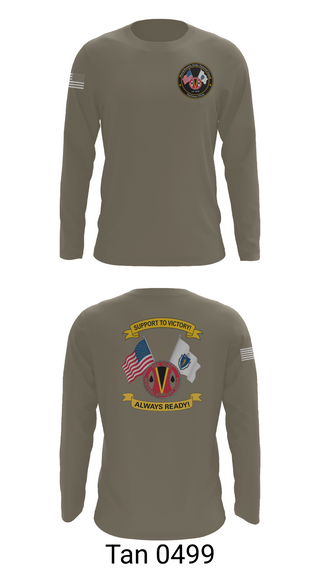 Long Sleeve Performance Shirt, HHC 151st RSG, Army, Teamtime, Team time, sublimation, custom sports apparel, team uniforms, spirit wear, spiritwear, sports uniforms, custom shirts, team store, custom team store, fundraiser sports, apparel fundraiser