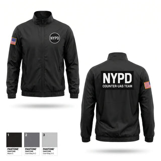 Windbreaker, NYPD CUAS-Team, Police, Teamtime, Team time, sublimation, custom sports apparel, team uniforms, spirit wear, spiritwear, sports uniforms, custom shirts, team store, custom team store, fundraiser sports, apparel fundraiser