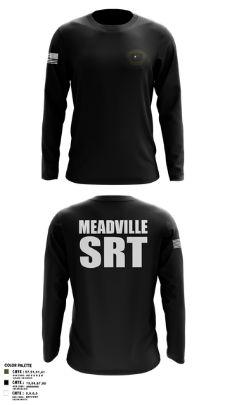 Long Sleeve Performance Shirt, Meadville SRT, Police, Teamtime, Team time, sublimation, custom sports apparel, team uniforms, spirit wear, spiritwear, sports uniforms, custom shirts, team store, custom team store, fundraiser sports, apparel fundraiser