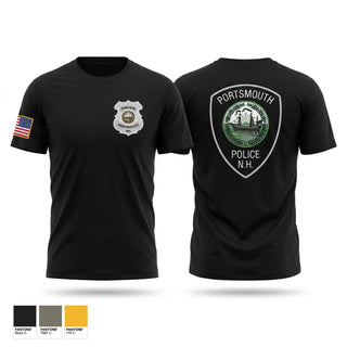 Old School Cotton Feel Shirt, Portsmouth Police, Police, Teamtime, Team time, sublimation, custom sports apparel, team uniforms, spirit wear, spiritwear, sports uniforms, custom shirts, team store, custom team store, fundraiser sports, apparel fundraiser