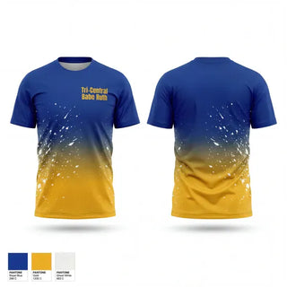 Old School Cotton Feel Shirt, Tri-Central Babe Ruth, Baseball, Teamtime, Team time, sublimation, custom sports apparel, team uniforms, spirit wear, spiritwear, sports uniforms, custom shirts, team store, custom team store, fundraiser sports, apparel fundraiser