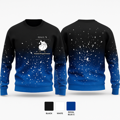 Hall’s Basketball Evolution 70164601 Crew Neck Sweatshirt - 1