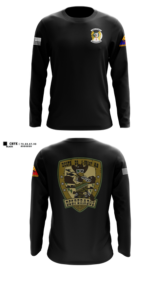 Long Sleeve Performance Shirt, D Co, 1-501st AB, Army, Teamtime, Team time, sublimation, custom sports apparel, team uniforms, spirit wear, spiritwear, sports uniforms, custom shirts, team store, custom team store, fundraiser sports, apparel fundraiser