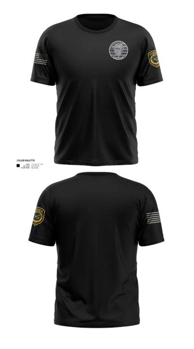 Robstown Police Department Narcotics Division Old School Cotton Feel Shirt - 60
