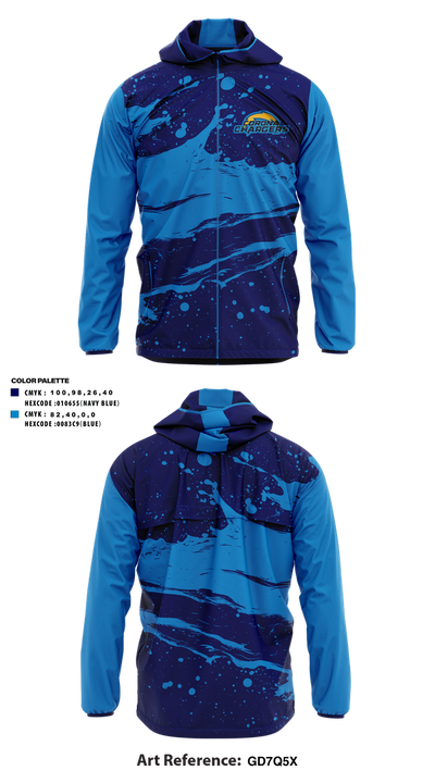 Corona Chargers 54196630 Windbreaker - 1