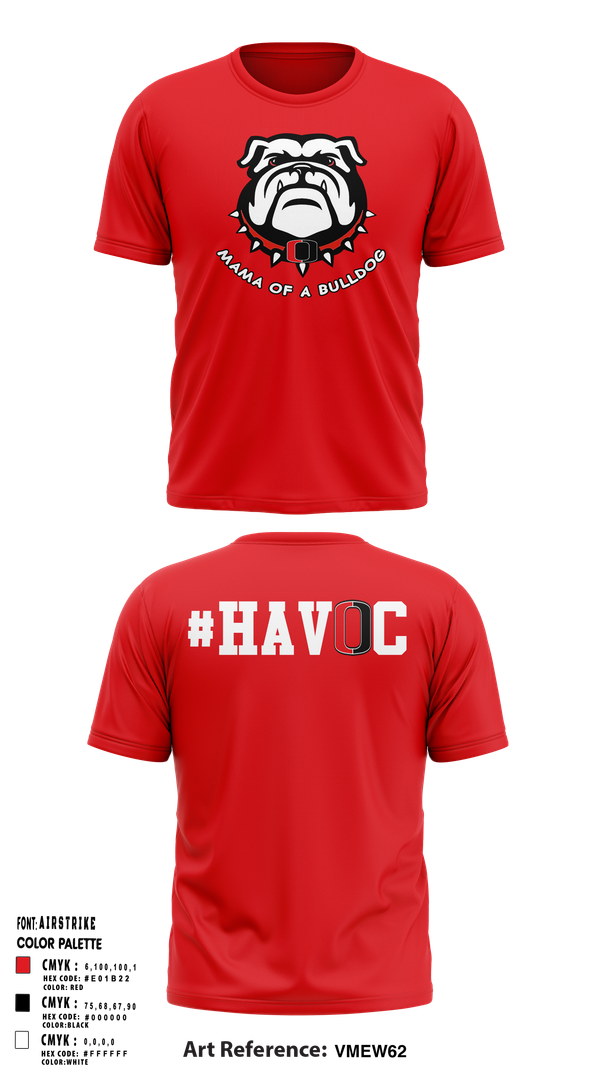 Short Sleeve Performance Shirt, Odessa R-VII Bulldogs Football, , Teamtime, Team time, sublimation, custom sports apparel, team uniforms, spirit wear, spiritwear, sports uniforms, custom shirts, team store, custom team store, fundraiser sports, apparel fundraiser