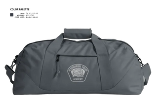 Duffle Bag, Academy- Basic Unit, Police, Teamtime, Team time, sublimation, custom sports apparel, team uniforms, spirit wear, spiritwear, sports uniforms, custom shirts, team store, custom team store, fundraiser sports, apparel fundraiser