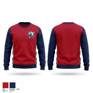 Crew Neck Sweatshirt, SJB Cougars, Baseball, Teamtime, Team time, sublimation, custom sports apparel, team uniforms, spirit wear, spiritwear, sports uniforms, custom shirts, team store, custom team store, fundraiser sports, apparel fundraiser