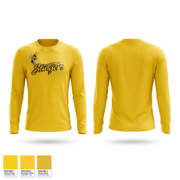 Long Sleeve Performance Shirt, Stingers, Baseball, Teamtime, Team time, sublimation, custom sports apparel, team uniforms, spirit wear, spiritwear, sports uniforms, custom shirts, team store, custom team store, fundraiser sports, apparel fundraiser