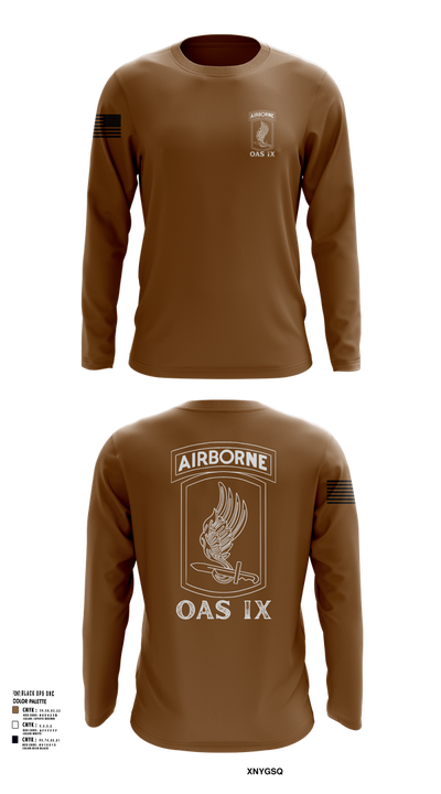 173RD ABN 21007449 Long Sleeve Performance Shirt 102