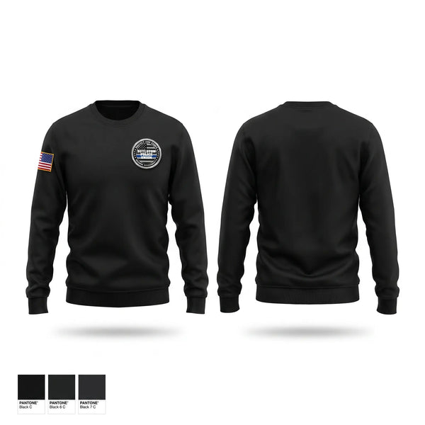 Crew Neck Sweatshirt, Boylston PD, Police, Teamtime, Team time, sublimation, custom sports apparel, team uniforms, spirit wear, spiritwear, sports uniforms, custom shirts, team store, custom team store, fundraiser sports, apparel fundraiser