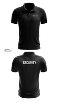 Black Tier Executive Protection Short Sleeve Performance Polo - 21