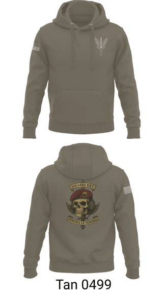 Hoodie, 112 SIGDET, Army, Teamtime, Team time, sublimation, custom sports apparel, team uniforms, spirit wear, spiritwear, sports uniforms, custom shirts, team store, custom team store, fundraiser sports, apparel fundraiser