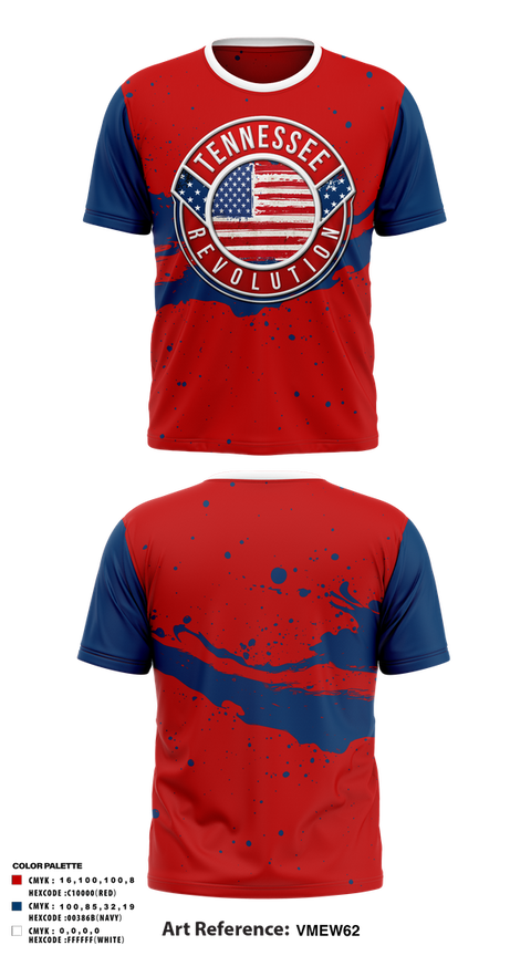 Old School Cotton Feel Shirt, Tennessee Revolution, , Teamtime, Team time, sublimation, custom sports apparel, team uniforms, spirit wear, spiritwear, sports uniforms, custom shirts, team store, custom team store, fundraiser sports, apparel fundraiser