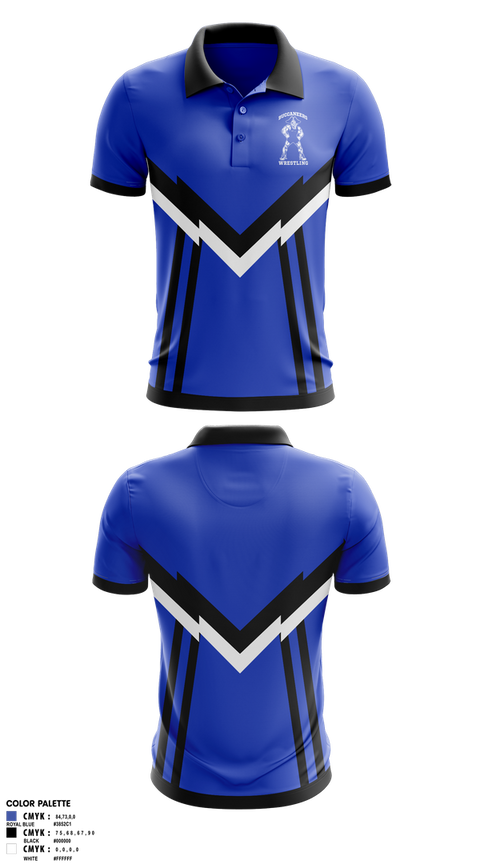 Short Sleeve Performance Polo, Buccaneers, Wrestling, Teamtime, Team time, sublimation, custom sports apparel, team uniforms, spirit wear, spiritwear, sports uniforms, custom shirts, team store, custom team store, fundraiser sports, apparel fundraiser